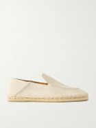 TOM FORD - Collapsible-Heel Suede Espadrilles - Neutrals