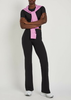 Nike Zenvy Flared-leg Infinasoft Leggings Black Grey