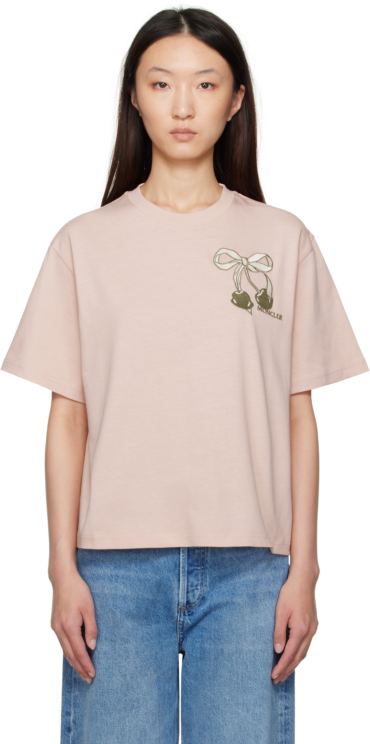 Tシャツ・カットソー MONCLER Top and culotte striped cotton blend set Top and culotte striped cotton blend set MONCLER - Nugnes1920