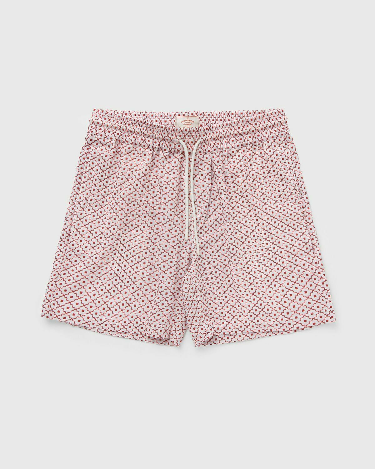 Portuguese Flannel Tile Shorts pink Mens Casual Short