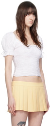 GUIZIO White Fontana T-Shirt