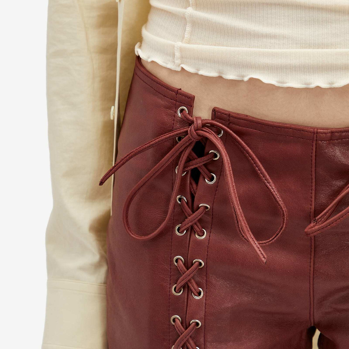 Saks Potts Women's Christina Pants in Burgundy