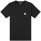 A.P.C. Men's Greg Patch Logo T-Shirt in Black