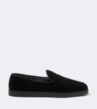 Church's Peebles shearling-lined suede loafers