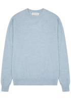 Extreme Cashmere N°233 Class Cashmere-blend Jumper - Blue - One Size