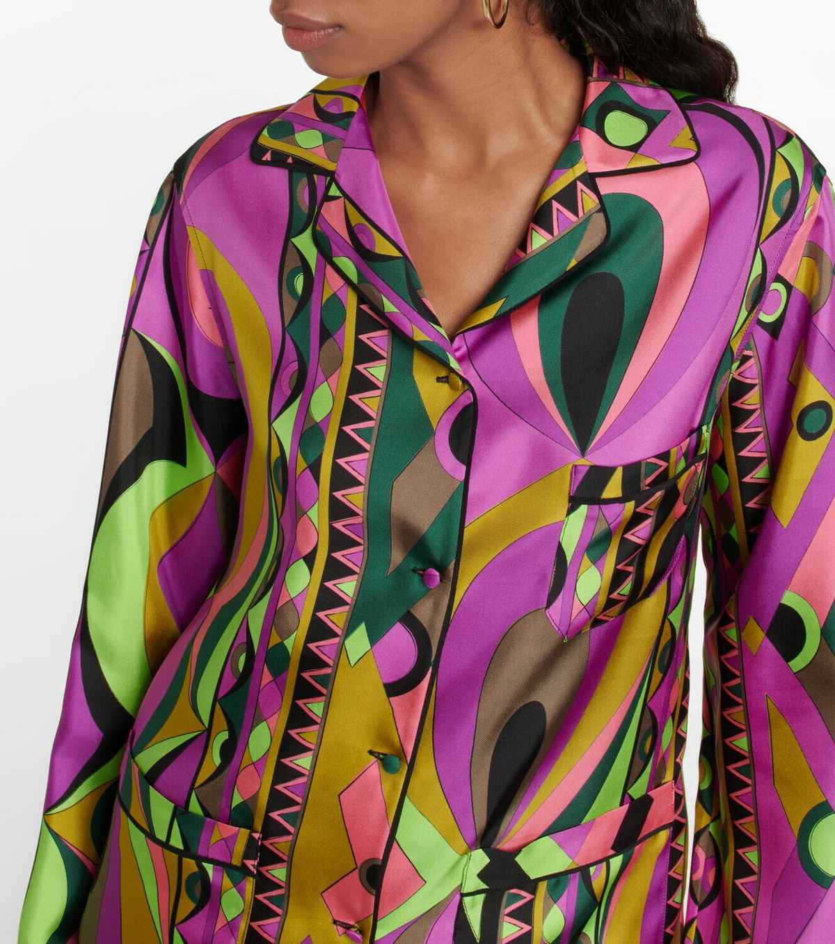 Pucci - Printed silk shirt Emilio Pucci