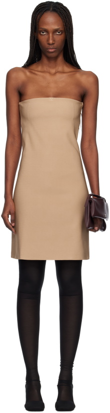 Courrges Vinyl Triple Circle Cutout Mini Dress Courreges