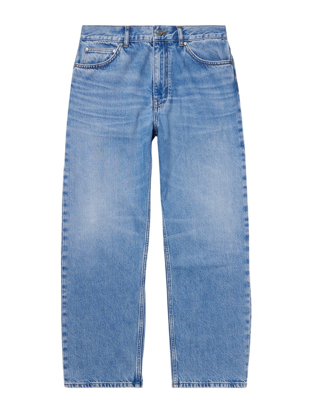 Photo: NN07 - Otis 1882 Straight-Leg Organic Jeans - Blue