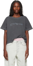 ERL Gray 'California' Signature T-shirt