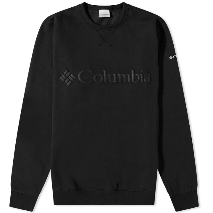 Photo: Columbia Men's Logo Fleece Crew Sweat in Multi