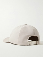 Purdey - Logo-Embroidered Cotton and Wool-Blend Twill Baseball Cap