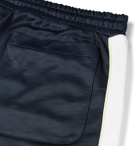 AMI - Striped Jersey Sweatpants - Men - Navy