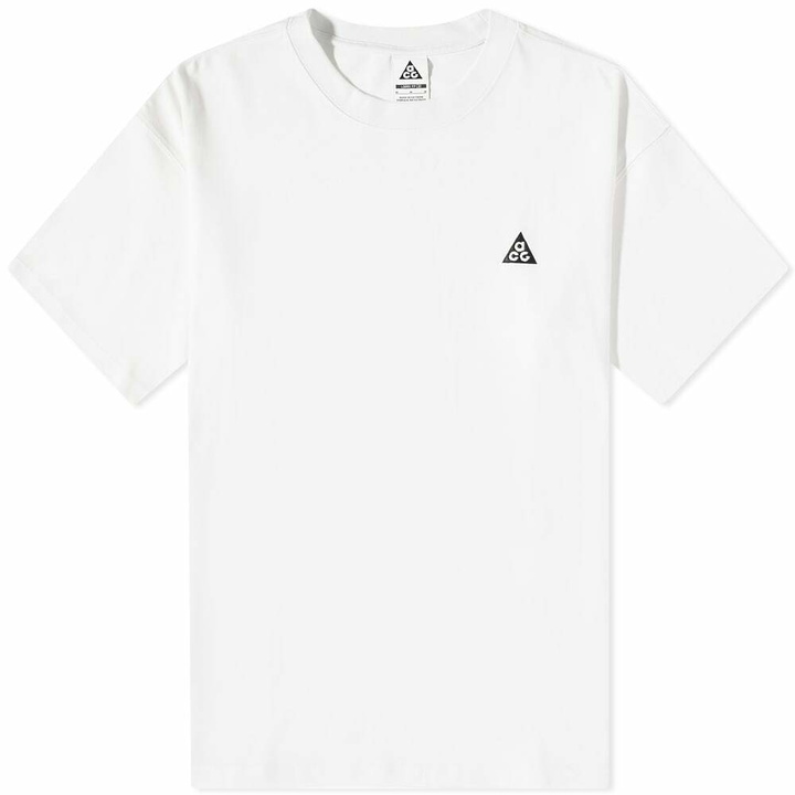 Photo: Nike Men's ACG Logo T-Shirt in Summit White