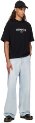VTMNTS Black Paris T-Shirt