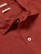 Massimo Alba - Bowles Cotton-Voile Shirt - Burgundy