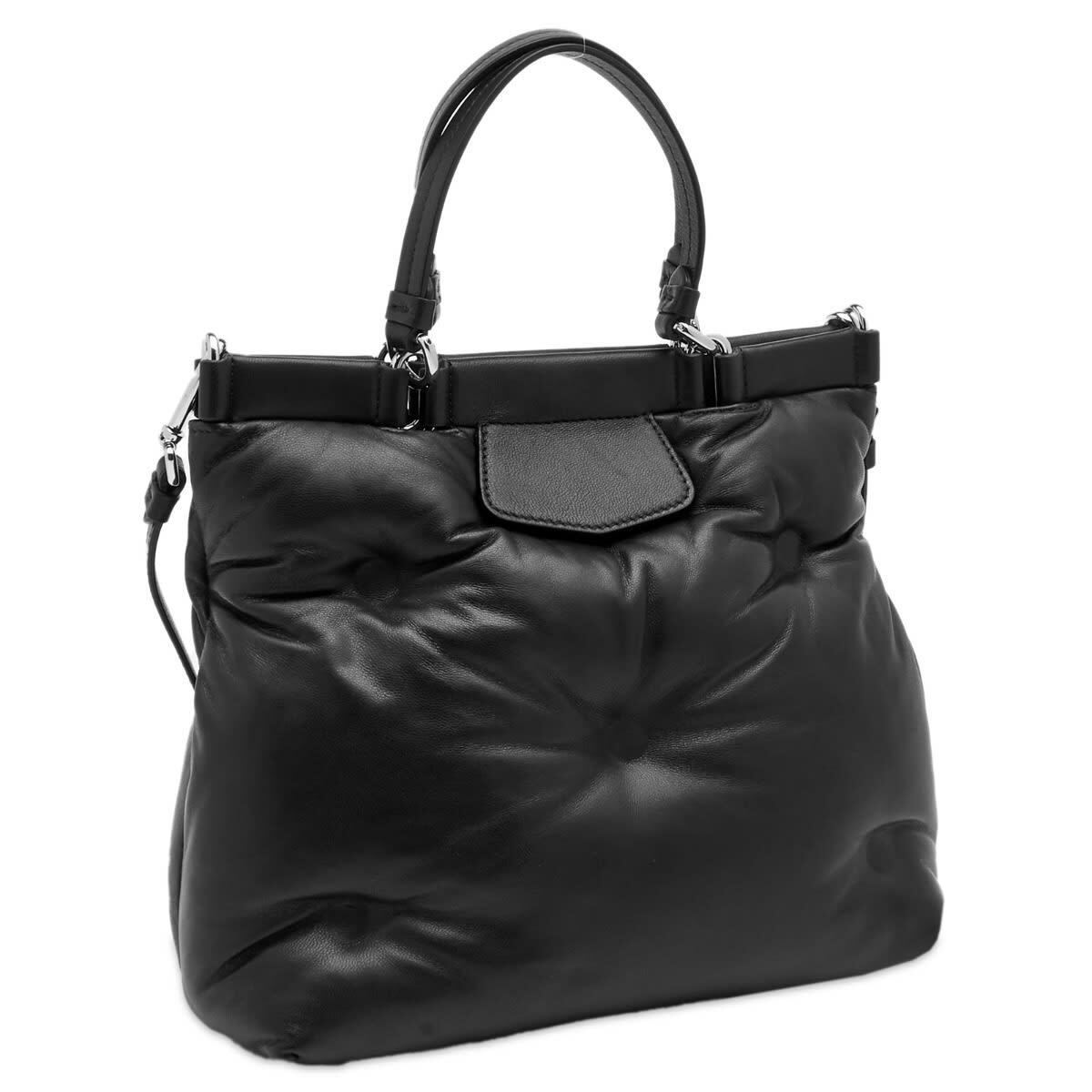 Maison Margiela Women's Glam Slam Small Shopping Bag in Black