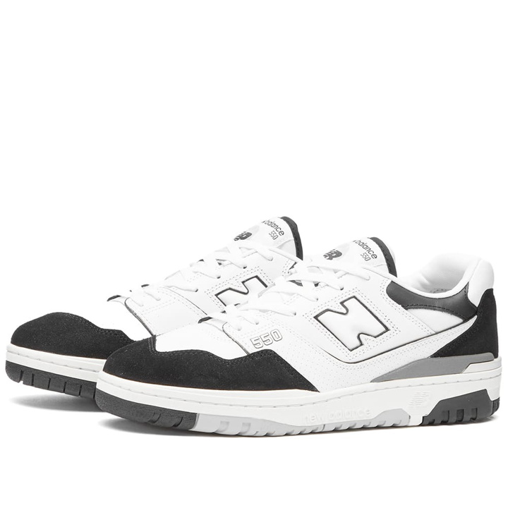 Photo: New Balance BB550NCA Sneakers in White/Black