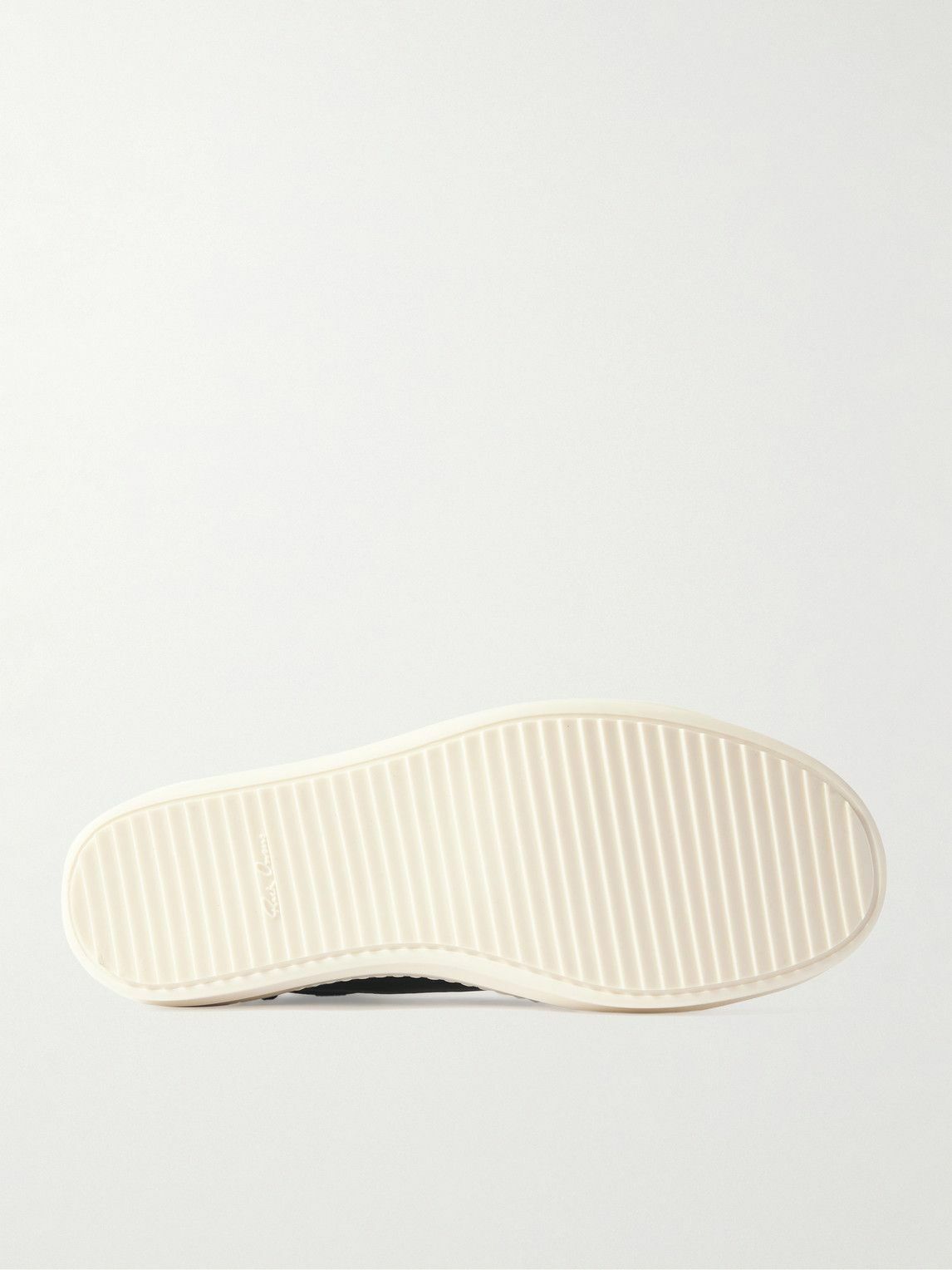 Rick Owens - Vintage Leather Sneakers - Black