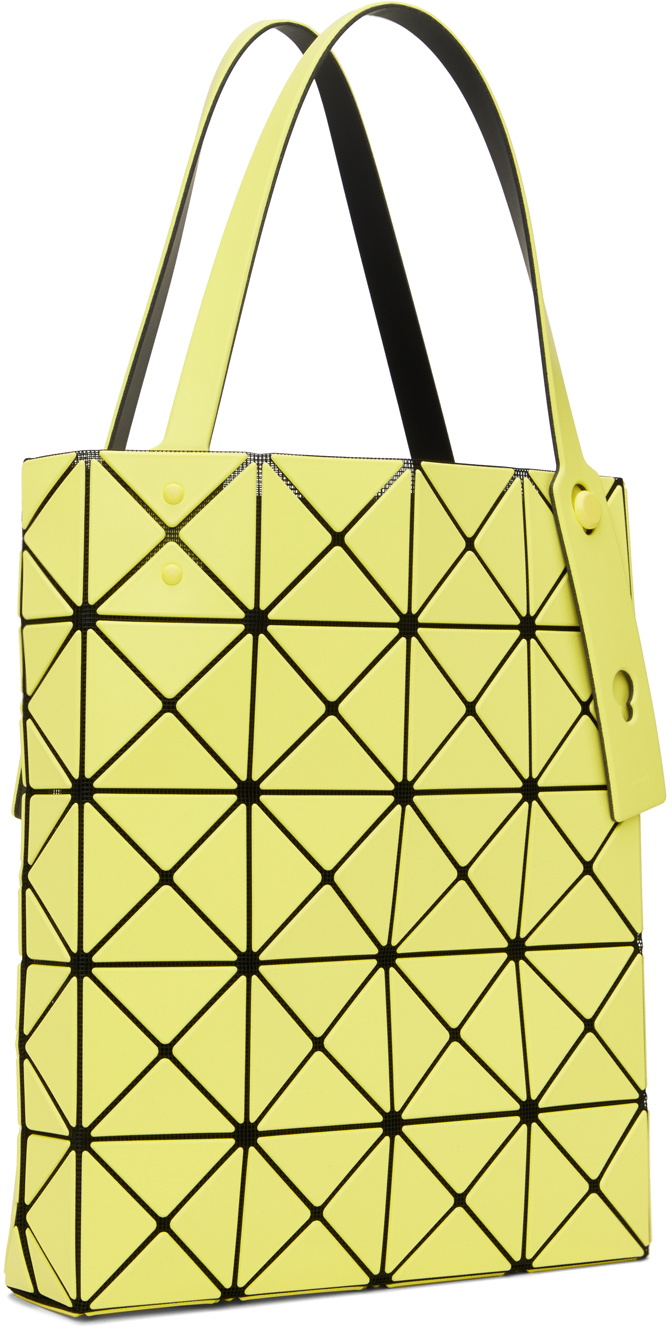 Bao Bao Issey Miyake Yellow Large Lucent Boxy Tote Bao Bao Issey