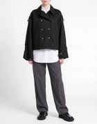By Malene Birger Womens Overcoat & Trench Coat in Black