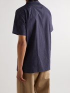 Ralph Lauren Purple label - Camp-Collar Printed Lyocell and Cotton-Blend Shirt - Blue