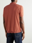Baracuta - Horatio Striped Cotton Shirt - Orange