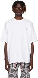 BAPE White Embroidered T-Shirt