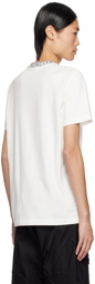 Moncler White Crewneck T-Shirt
