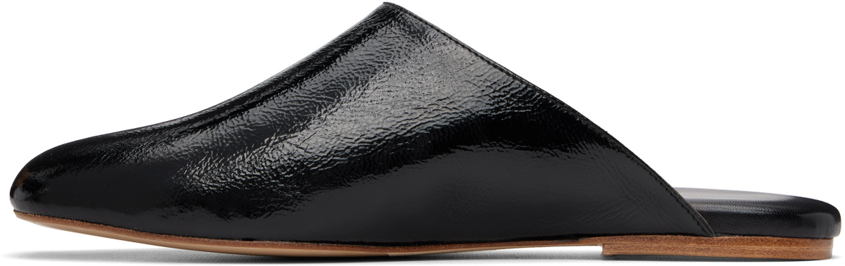 A.P.C. Black 'Les Mules' Slip-on Loafers