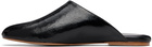 A.P.C. Black 'Les Mules' Slip-on Loafers