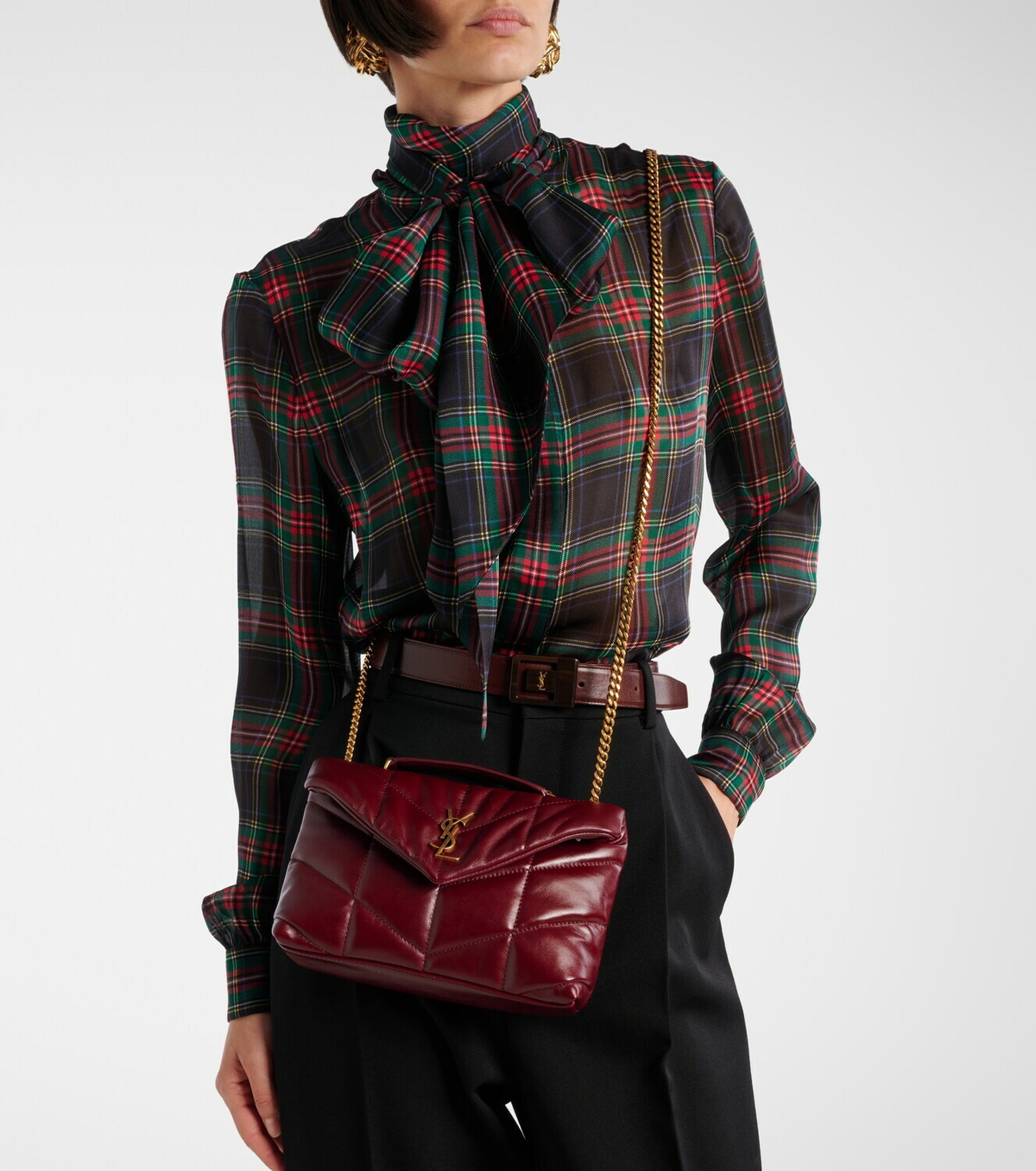 Saint Laurent Puffer Toy leather shoulder bag