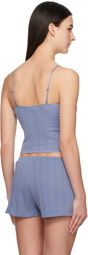 Cou Cou Blue 'The Long' Camisole