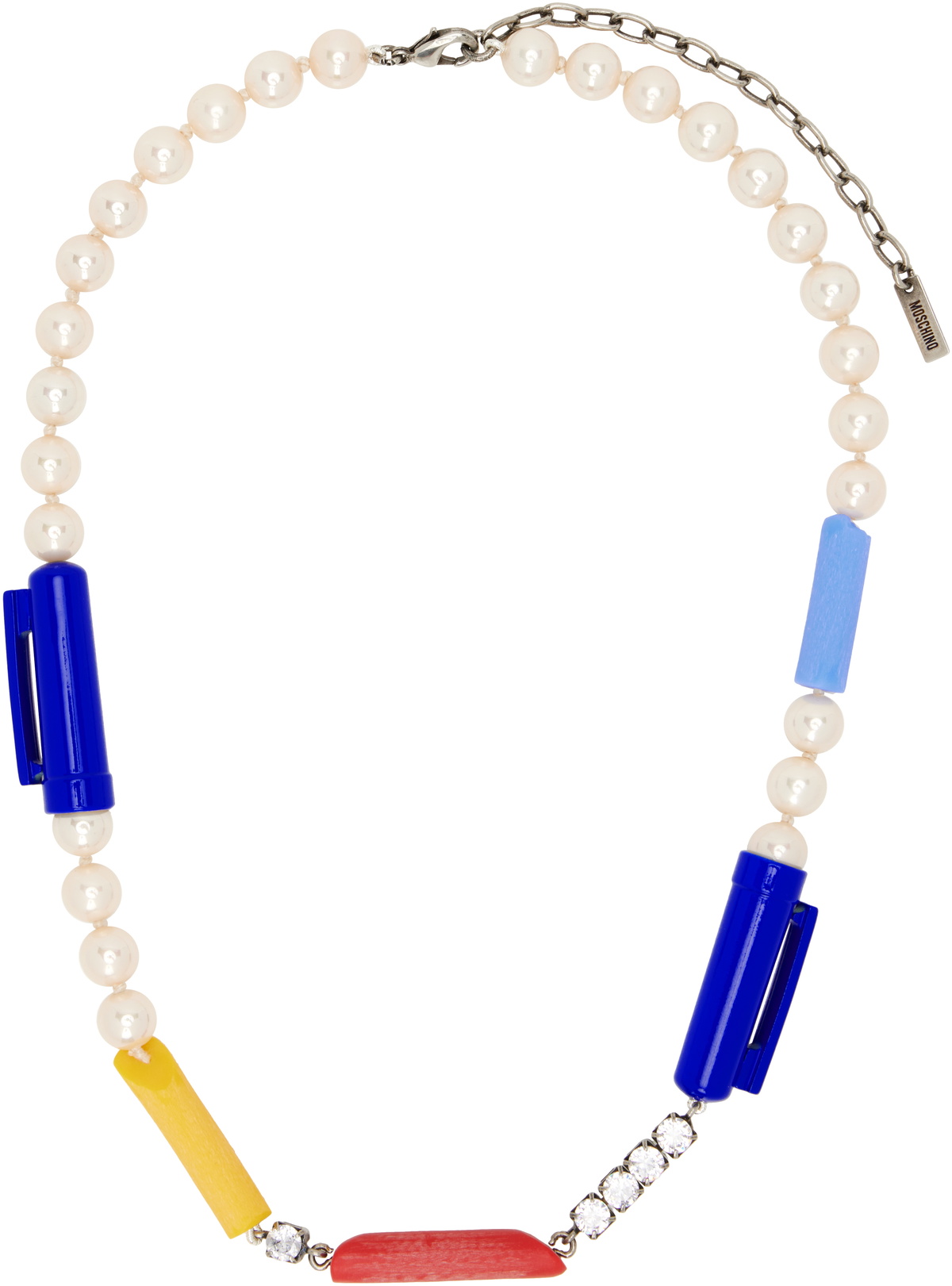 ◆Moschino ロゴletteringネックレス Moschino logo-lettering Necklace | Gold | FARFETCH