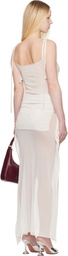 Paloma Wool White Zanic Maxi Dress