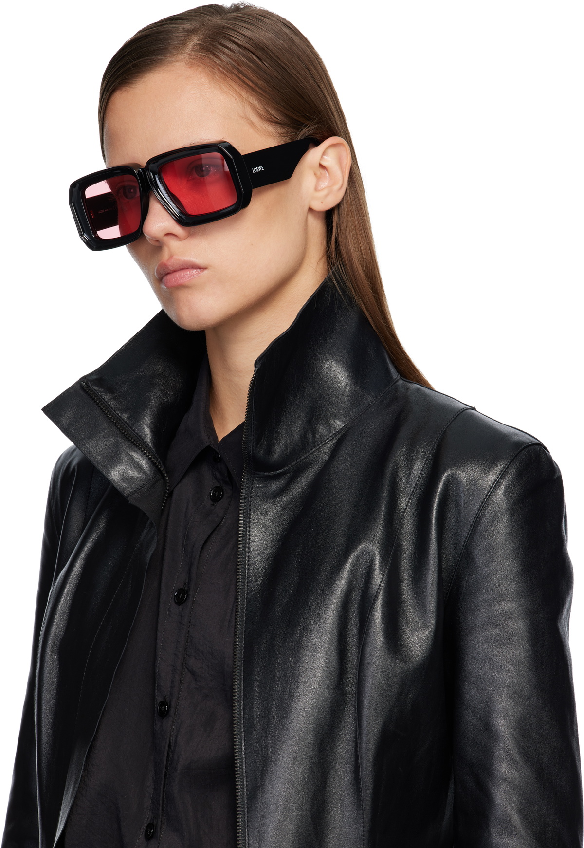 LOEWE Black Paula's Ibiza Dive Sunglasses