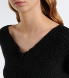 Lemaire RIbbed-knit wool sweater