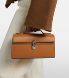 Savette Symmetry Pochette leather top-handle bag