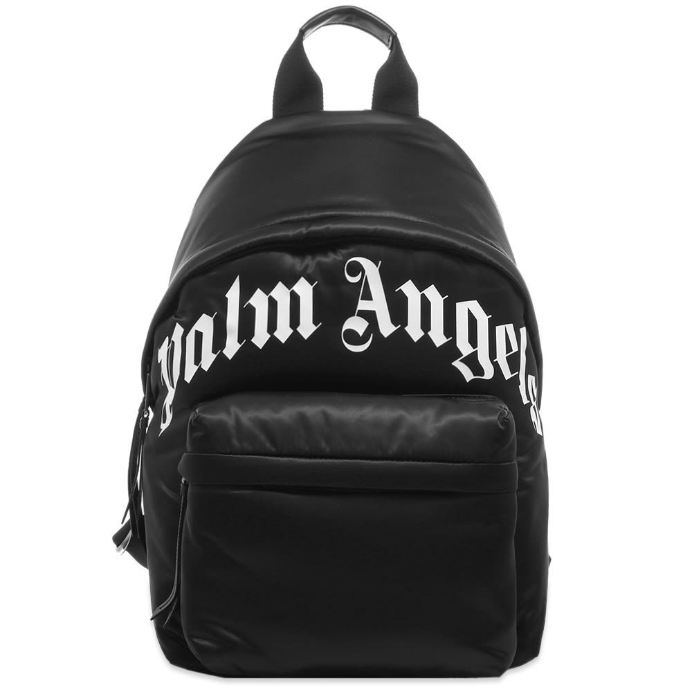 Palm Angels Curved Logo Backpack Palm Angels