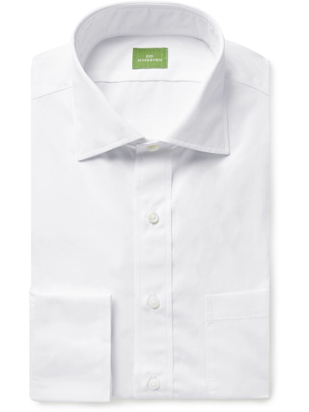 Photo: SID MASHBURN - Cotton-Broadcloth Shirt - White