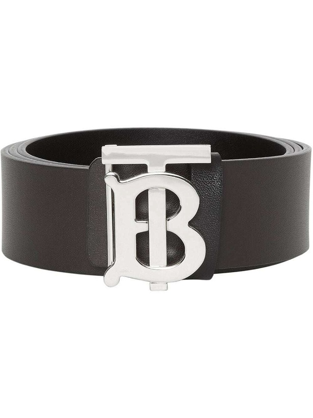 Photo: BURBERRY - Tb Leather Belt
