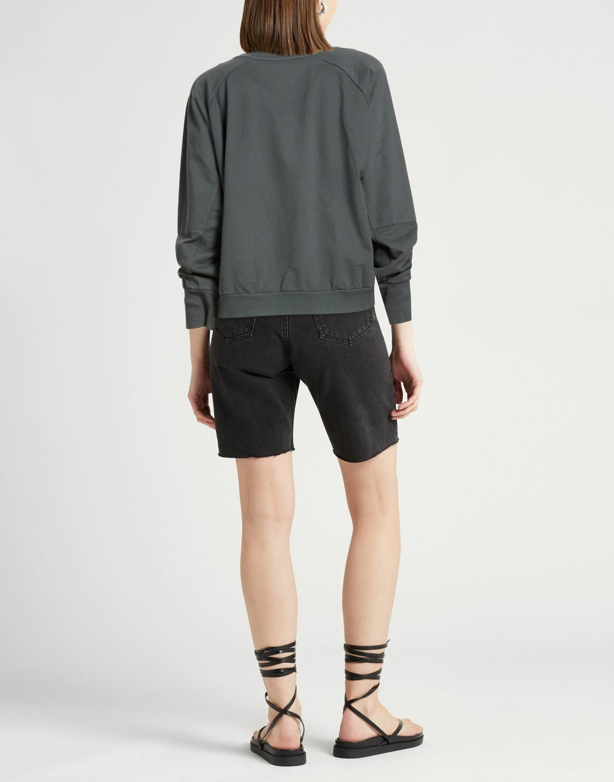 Crossley Womens Sweatshirt in Charcoal