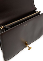 The Row Sofia 10 Leather top Handle bag - Dark Brown - One Size
