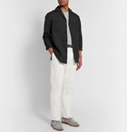 De Petrillo - Wool and Linen-Blend Jacket - Black