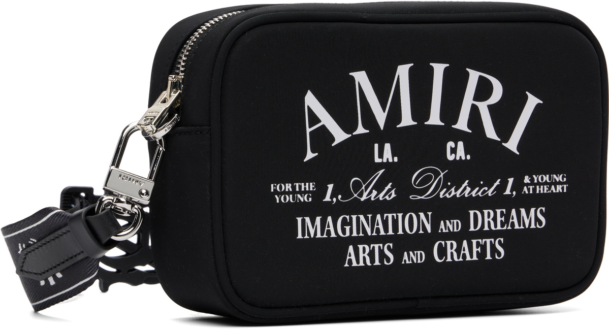 AMIRI Black 'Arts District' Camera Bag