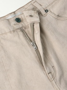Our Legacy - Fatigue Wide-Leg Twill-Panelled Jeans - Neutrals