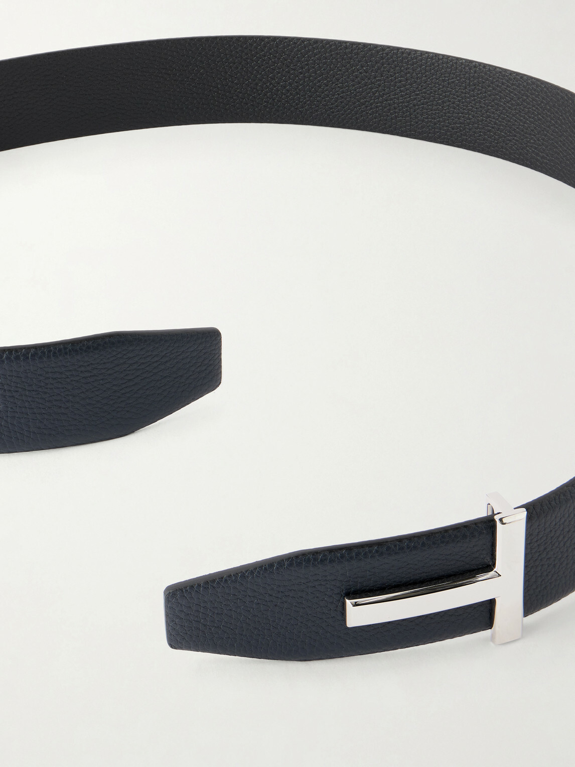 TOM FORD - 4cm Reversible Leather Belt - Black