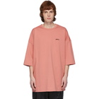 Juun.J Pink Logo T-Shirt