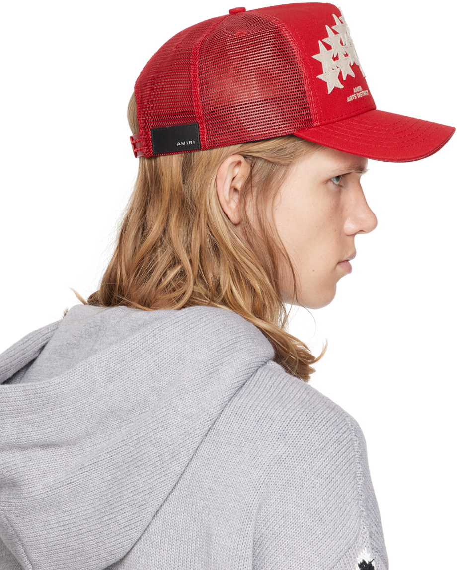 AMIRI Red Stars Trucker Cap Amiri
