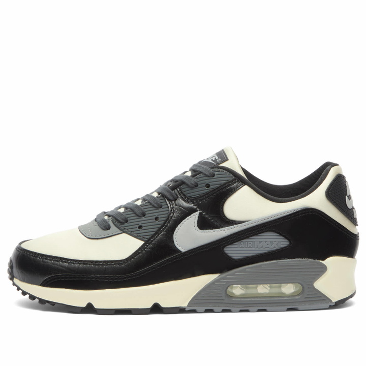 Photo: Nike Air Max 90 QS Sneaker in Sail/Lightt Smoke Grey/Black/Coconut Milk