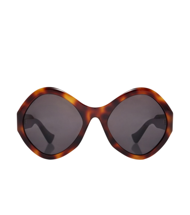 Photo: Valentino L'8 VLogo round sunglasses